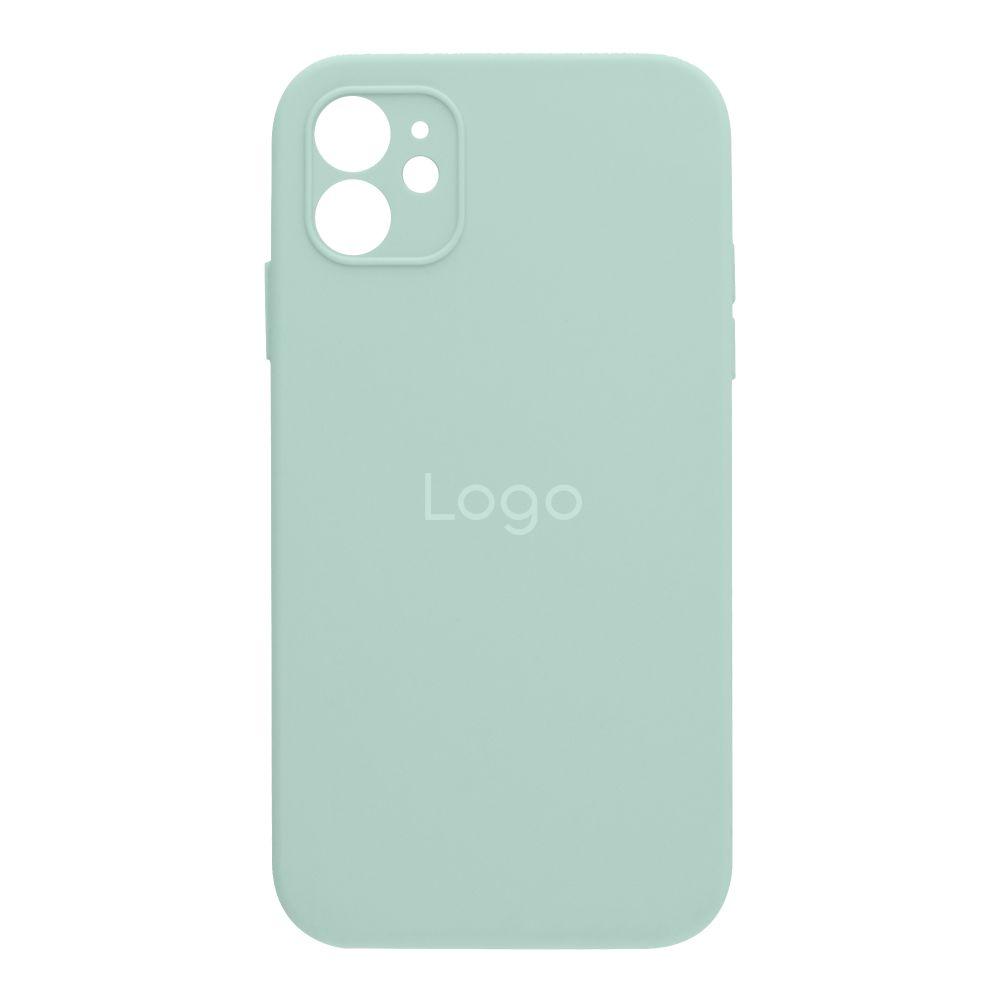 Чохол Silicone Case Square Full Camera для iPhone 11 Колір 21.Sea Blue, фото 1
