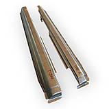 Пороги зовнішні Шевроле Авео Т200 (прав+лівий) пр-во Україна, фото 5