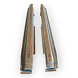 Пороги зовнішні Шевроле Авео Т200 (прав+лівий) пр-во Україна, фото 6