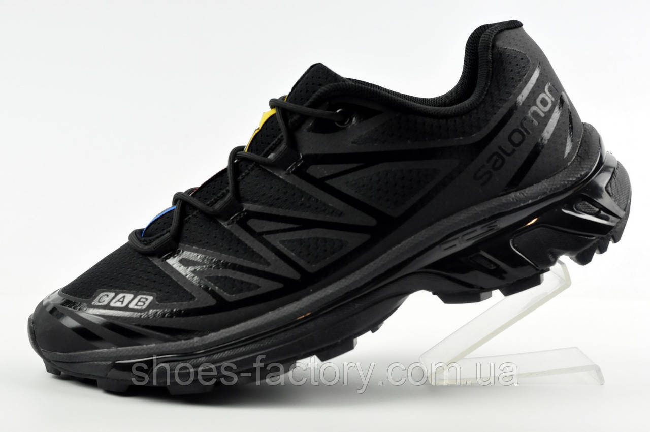 Кросівки чорні Salomon XT-6 Cab чоловічі