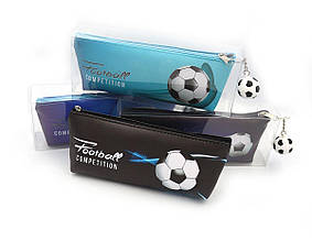 Пенал J.Otten P-Y21165 Футбол, силікон з брелком