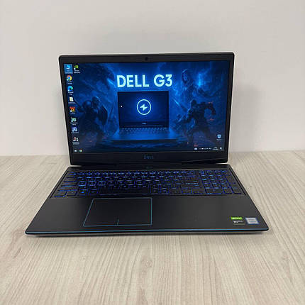 Б/в Ігровий ноутбук Б-клас Dell G3 3590 15.6" 1920x1080| i5-9300H| 8GB RAM| 256GB SSD NVMe| GTX 1050 3GB, фото 1