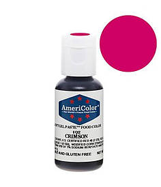 Харчовий гелевий барвник Americolor Crimson 21g