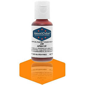 Харчовий гелевий барвник Americolor Apricot 21g