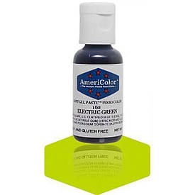 Харчовий гелевий барвник Americolor Electric Green 21g