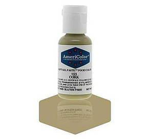 Харчовий гелевий барвник Americolor Cork 21g