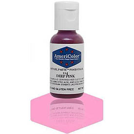 Харчовий гелевий барвник Americolor Deep Pink 21g