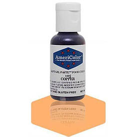 Харчовий гелевий барвник Americolor Copper 21g