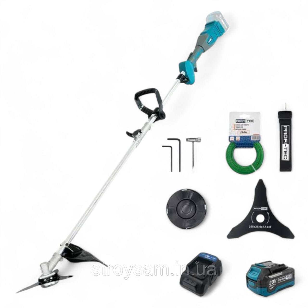 Тример акумуляторний PROFI-TEC PGT9520 Німеччина, фото 1