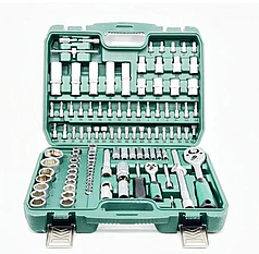 Набір інструментів KING KING108M (108 од., Cr-V, металеві замки) набір ручного інструменту