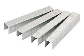 Скоба Mastertool 14 мм для м’яких та твердих порід дерева, ДСП, ДВП, гіпсокартону, пластику, закалена (1000 шт.)