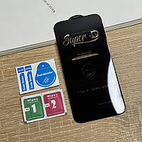 Захисне скло для iPhone 15 Pro Max прозоре з рамкою MIETUBL Super 2.5D