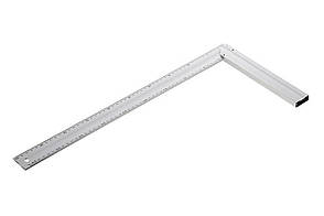 Кутник Intertool MT-2065 500 мм алюмінієвий для точного вимірювання та розмітки прямих кутів