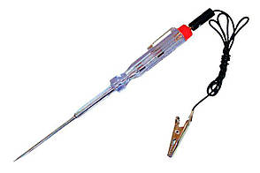 Фазометр Intertool VT-4008, автомобільний, 6–24 В, довжина 155 мм, для перевірки наявності струму в бортовій мережі