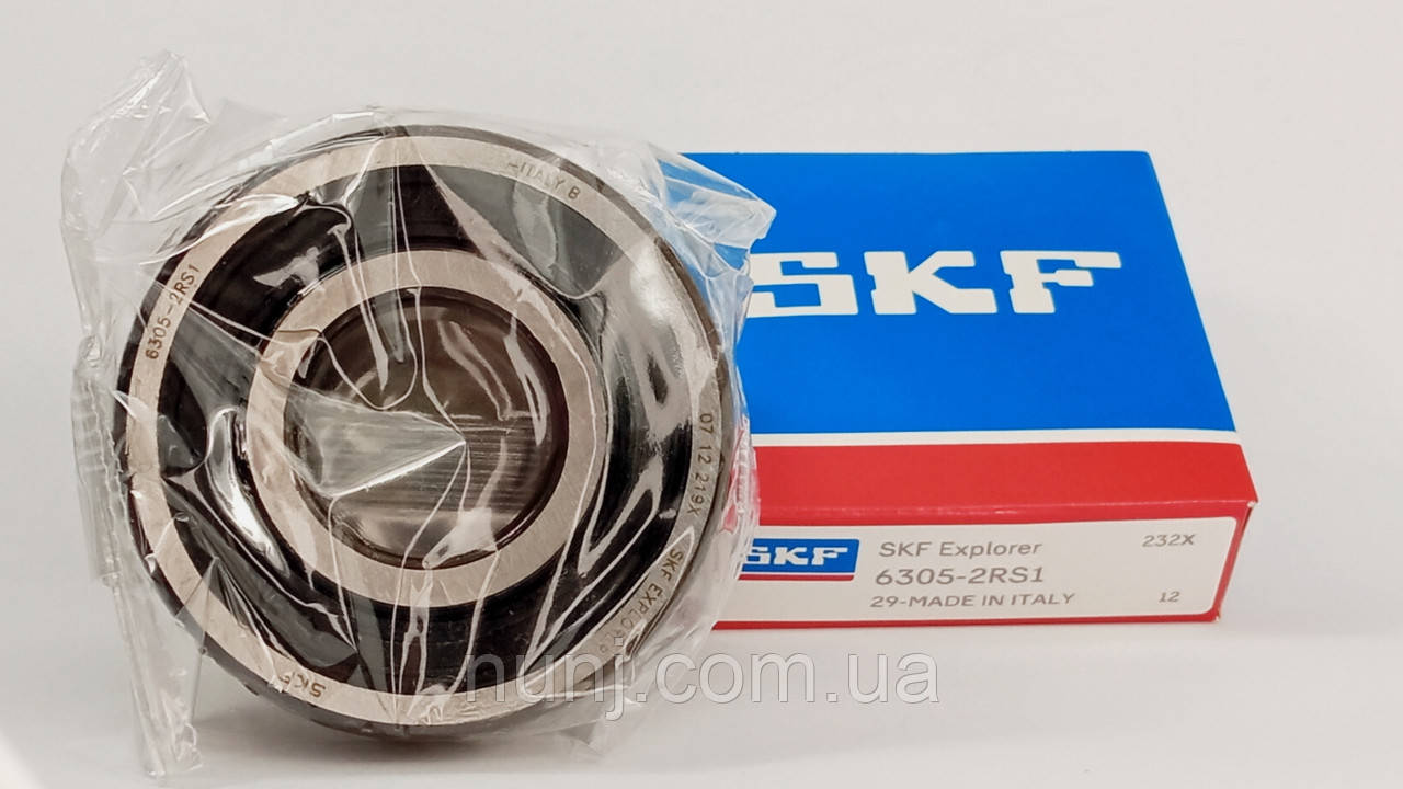 Підшипник 6305 2RS SKF (180305), фото 1