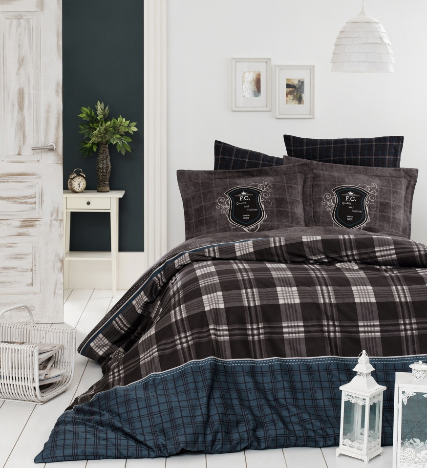 Постельное белье First Choice Cotton Satin 200 х 220 см Doris Brown, фото 1