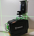 Нівелір Лазерний рівень Deko 3D Hilda XEAST Fukuda 12 ліній Зелений промінь (без штатива), фото 5