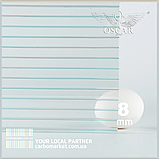 Сотовий полікарбонат 2100Х6000Х8 mm OSCAR Standard білий (опал), фото 2
