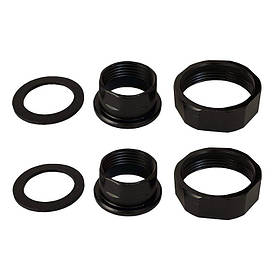 Комплект гайок 1 1/2" — 1" сталь (комплект 2 пачки)