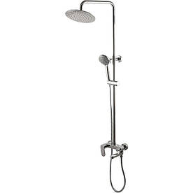 Душова система TOPAZ BARTS TB 07102-H36 з виливом, комплект Н-130см