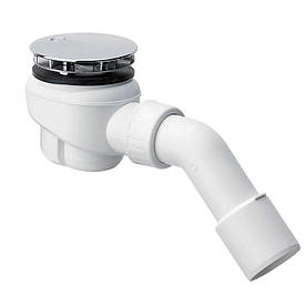 Сифон для душ кабiни ф85 пластик з мет решіткою VIEGA 208615