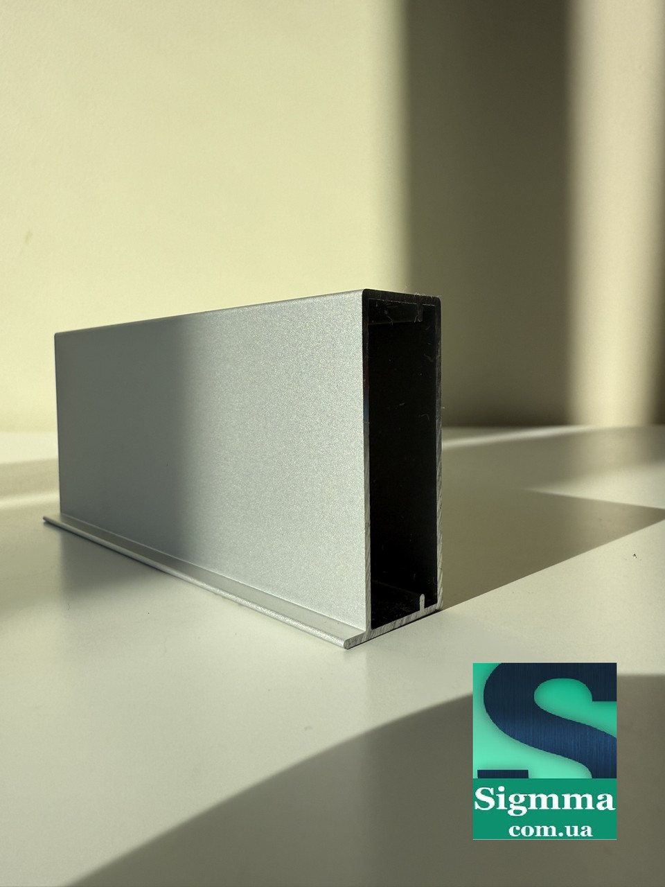 Алюмінієвий рамковий профіль для меблевих фасадів СРІБЛО, фото 1