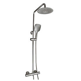 Душова система Globus Lux GDS-0040T Termostatic Штанга 1350 мм, без виливання