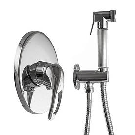 Змішувач гігієнічний Globus Lux SENA GLS-0110 прихованого монтажу, комплект