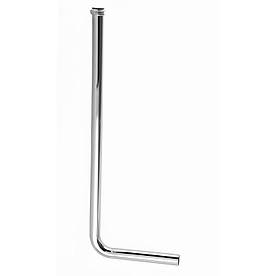 Труба для крана змивного 477-3/4" латунна , хром , 3/4"*D25, регульована по висоті 590-750мм