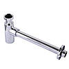 Сифон для раковин циліндричний, латунь, 1 1/4 ", ХРОМ Globus Lux GSB-32-125-00, фото 5