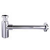 Сифон для раковин циліндричний, латунь, 1 1/4 ", ХРОМ Globus Lux GSB-32-125-00, фото 6