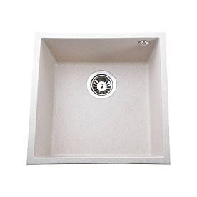 Гранітна мийка Globus Lux AMMER пiдстiльна, пiщаний 440 х 440 мм - А0004