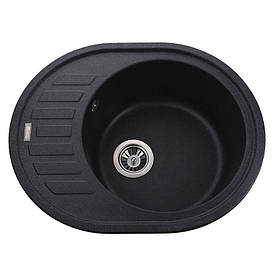 Гранітна мийка Globus Lux ARNO графіт 620 х 500 мм - А0001