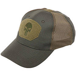 Бейсболка тактична Череп Олива B-4832