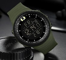 Ручний водонепроникний годинник SYNOKE Sports Outdoor Resistan ARMY GREEN