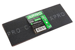 Сітка абразивна Apro 115 x 280 мм x Р220 PRO (5 шт.) (828070)