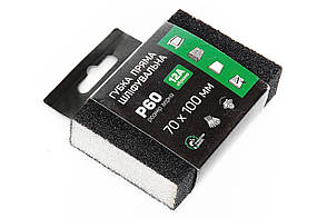 Губка шліфувальна Apro 100 x 70 x 25 мм x P60 пряма (828091)