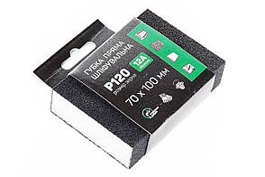 Губка шліфувальна Apro 100 x 70 x 25 мм x P120 пряма (828094)