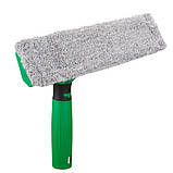 Інструмент для миття вікон Unger VisaVersa Pro 2-в-1: стяжка та насадка з мікрофібри 35 см, фото 4