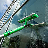 Інструмент для миття вікон Unger VisaVersa Pro 2-в-1: стяжка та насадка з мікрофібри 35 см, фото 6