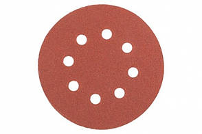 Шліфувальний круг ексцентриковий Apro 125 мм зернистість Р100 для дерева, металу, лаку, шпаклівки