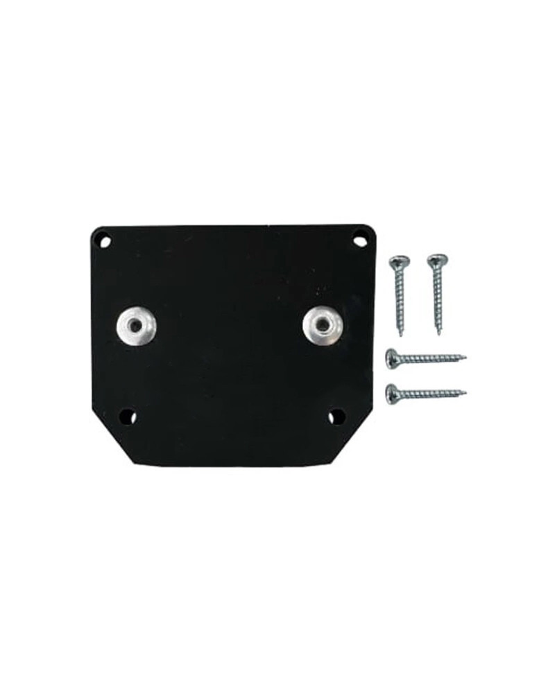 Заглушка чорна трек профіля для натяжної стелі під демпфер 70702