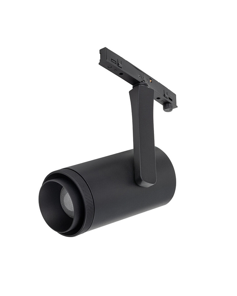 Магнітний трековий світильник Nowodvorski 11716 NANO-LVM Spot Zoom LED 1x15W 3000K 500Lm IP20 чорний