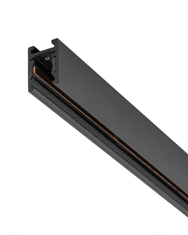 Магнітний шинопровід накладний Nowodvorski 11725 NANO-LVM Track 2м IP20 чорний