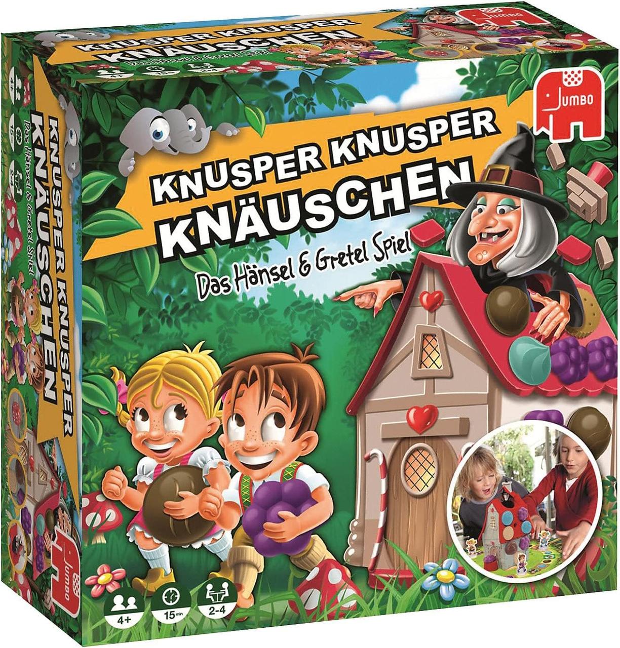 Уцінка! Прим'ята коробка. Настільна гра Гензель та Гретель (Jumbo Knusper Knusper Knauschen), фото 1
