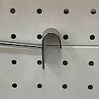 Гачок на овальну перемичку хромований 20см(6мм), фото 3