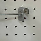 Гачок на овальну перемичку хромований 20см(6мм), фото 2