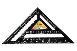 Угольник плотника Сила 300 мм Swanson — інструмент для точних вимірювань і розмітки з міцним корпусом