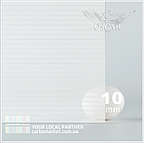 Стільниковий полікарбонат 2100Х6000Х10 mm OSCAR Standard бірюзовий, фото 4