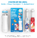 Стартовий набір пляшка Cirkul із двома смаковими картриджами Фруктовий Пунш та Ягідний Мікс 650 мл, фото 2